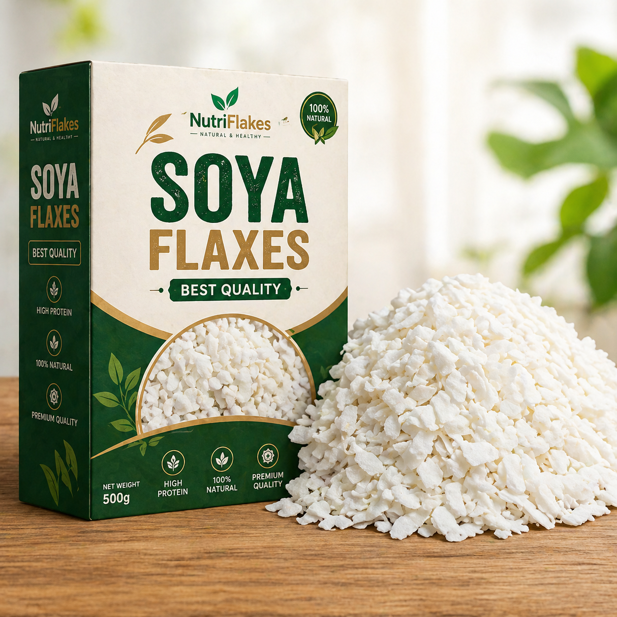 Soya flaxes Best Quality