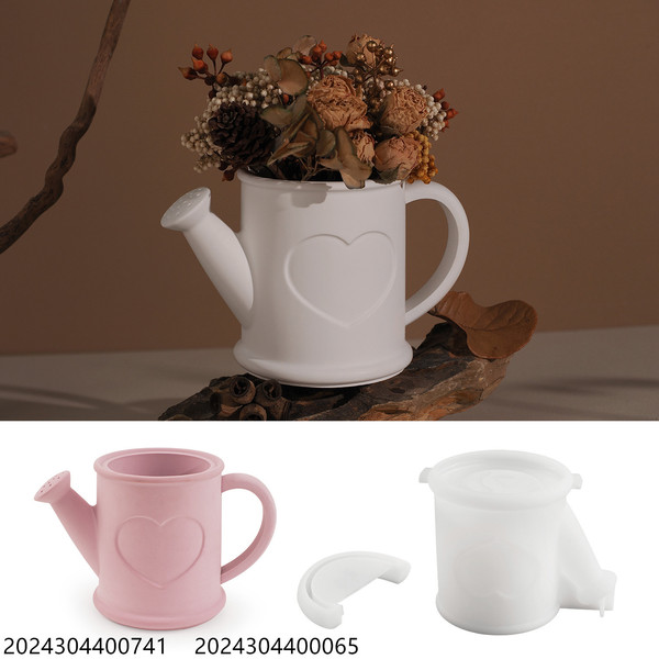 diy gypsum cement aromatherapy candle cup storage jar kettle shower ornaments vase mirror silicone mold ornaments
