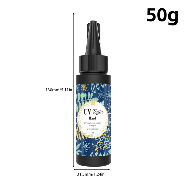 Premium Hard Type UV Resin Kit for DIY Jewelry Making & Crafts